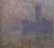 Claude Monet Houses of Parliament,Fog Effect oil painting artist